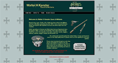 Desktop Screenshot of kanzlermilitaria.com